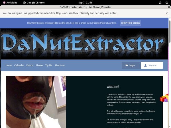 Accounts Of DaNutExtractor