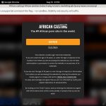 African Casting With Bank Pay