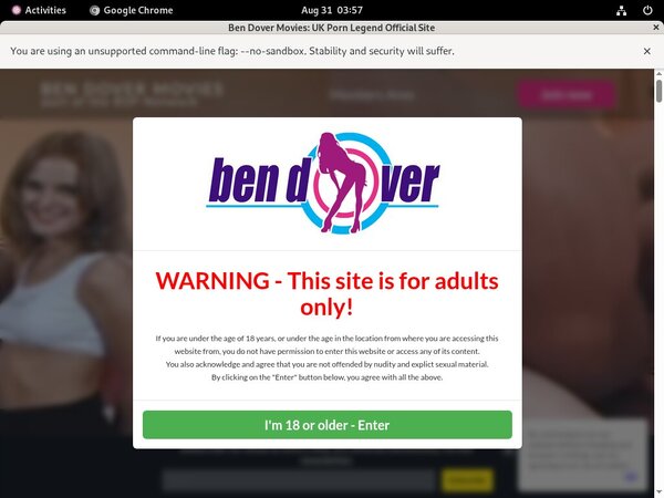 Ben Dover Movies Discount Form