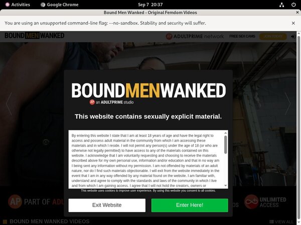 Boundmenwanked.com Free Trial Pw