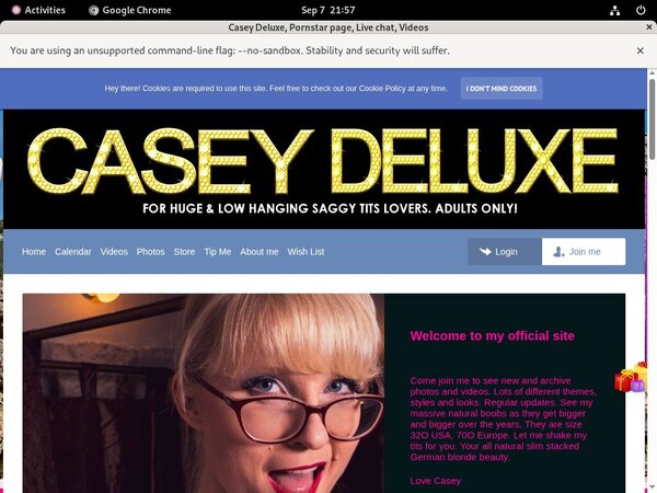 Caseydeluxe.club Subscription