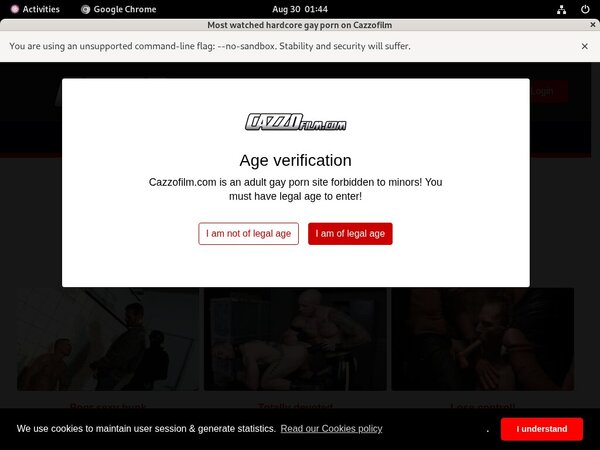 Cazzo.fr Password Bugmenot