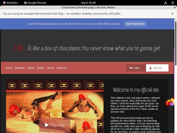 CoCoChanel Free Videos