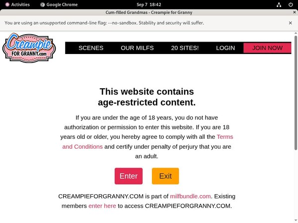 Creampieforgranny.com Account And Passwords