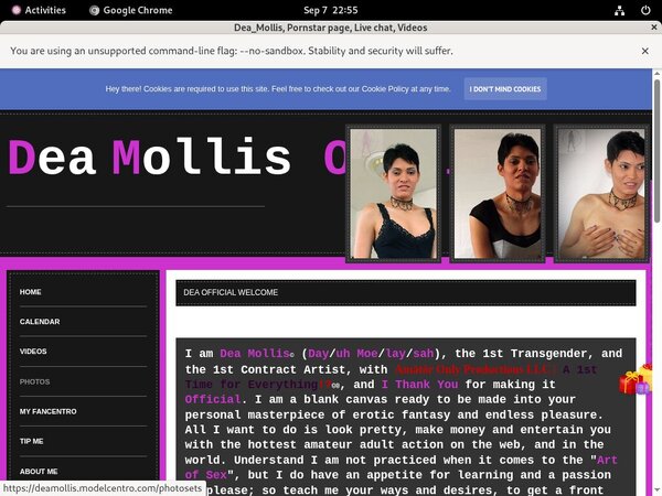Deamollis.modelcentro.com Clips