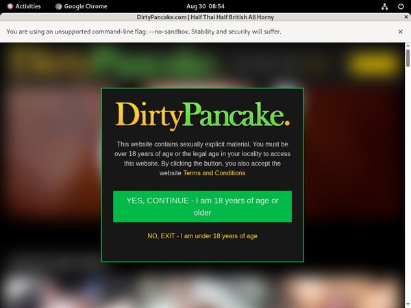 Dirty Pancake Logins Free