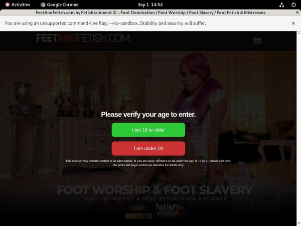 Feetandfetish.com Member Passwords