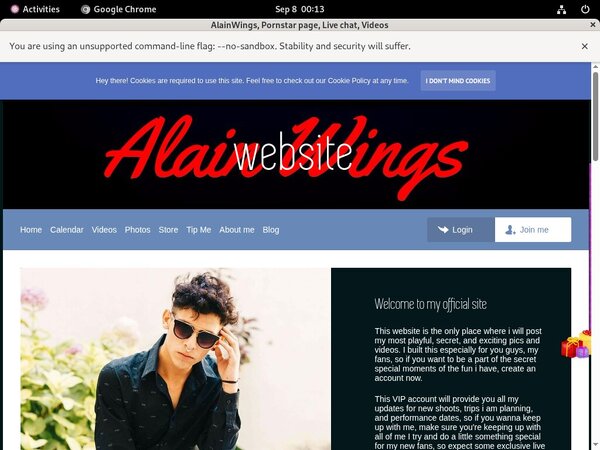 Free AlainWings Membership