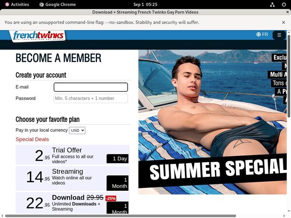 French Twinks Premium Accounts Free