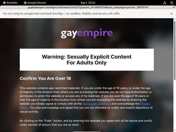 Gay Empire Free Acounts