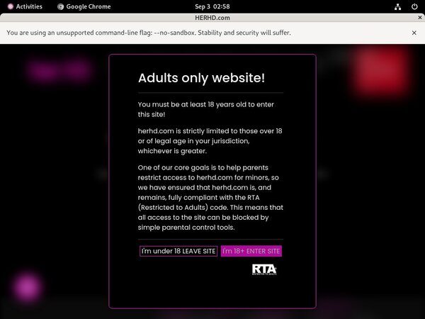 Herhd Adult Passwords