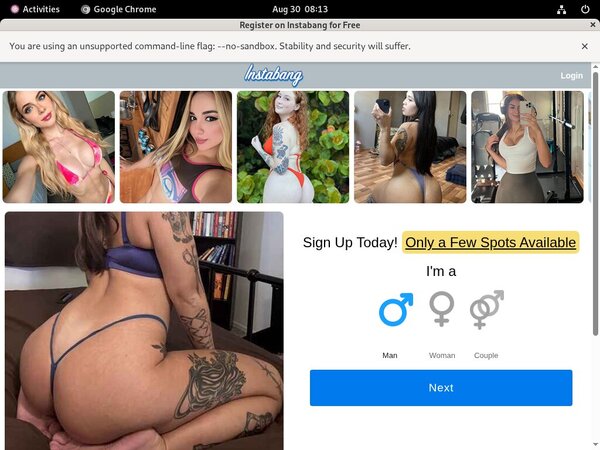 Instabang Discount Url