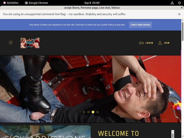 Joclynsgarage.com Pass Word