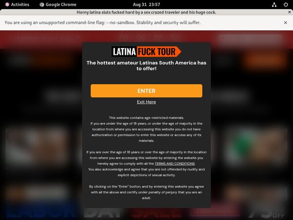 Latinafucktour.com Account Online