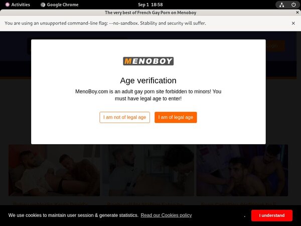 Menoboy Discount Signup