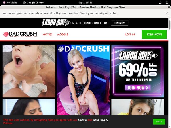 New Dad Crush Discount Offer
