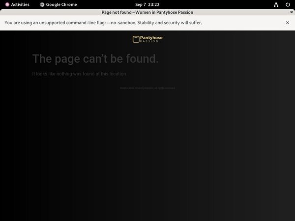 Pantyhosepassion Accont