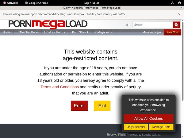 Pornmegaload.com Signup Discount