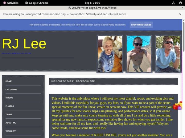 RJ Lee Password Site