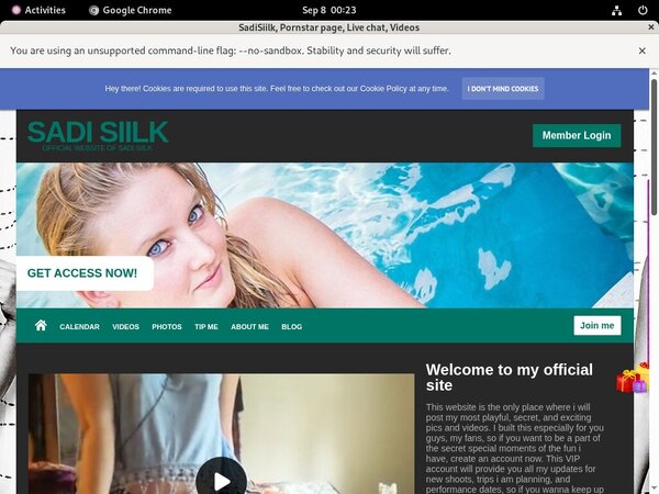 SadiSiilk Web Site