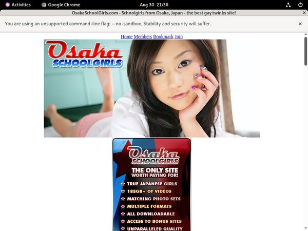 Schoolgirls Osaka Free Passwords