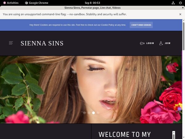 SiennaSinns Official Site
