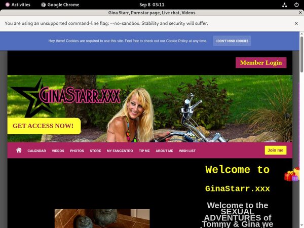 Starr Gina Register