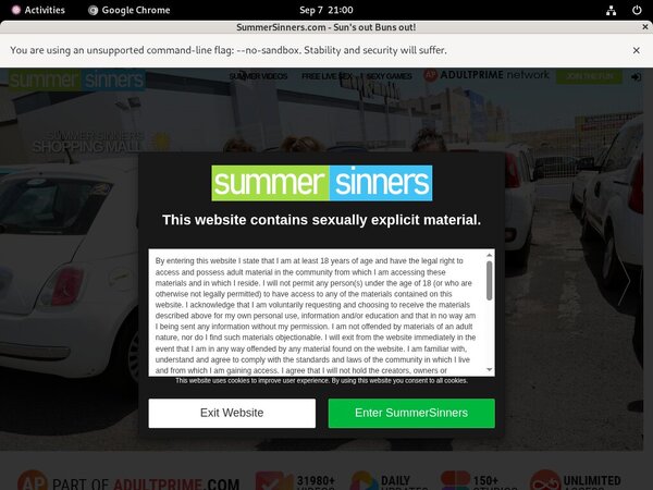 Summersinners.com Sex