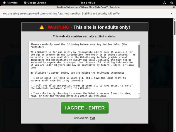 Swallowsalon.com Valid Account