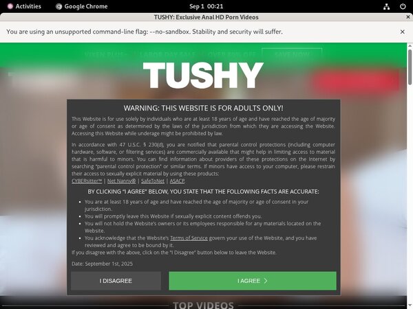 Tushy Discount Pw