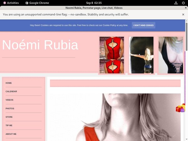 User Pass Noemi Rubia