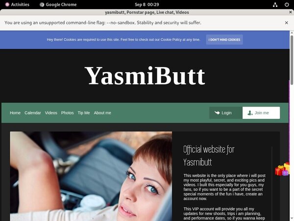 Yasmibutt.modelcentro.com With Zombaio