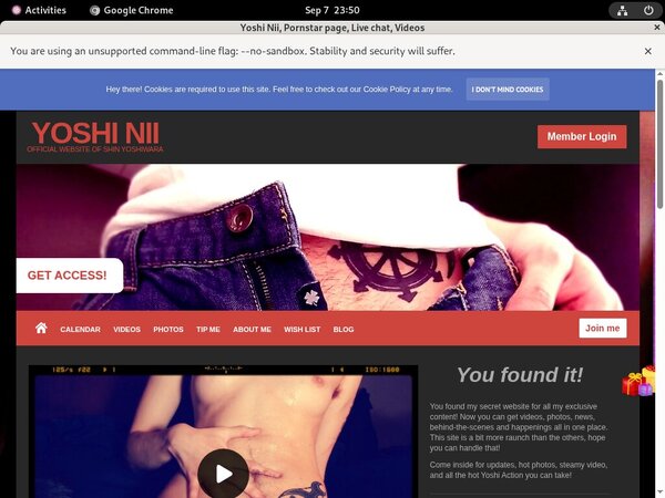 Yoshiwaraniisan.modelcentro.com Free Trial Promo