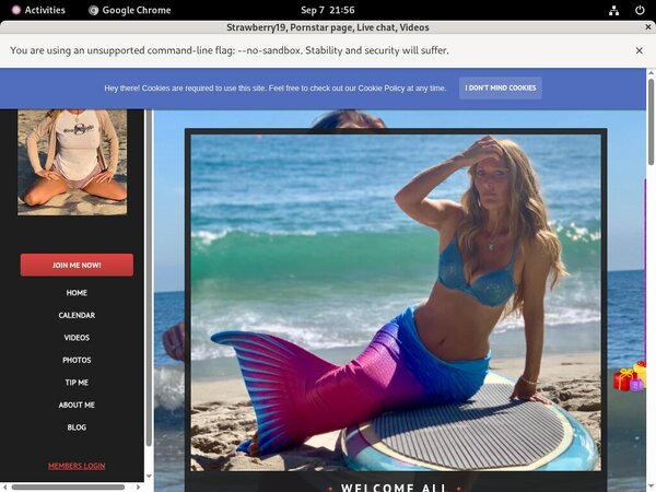 Gratis Strawberry19.modelcentro.com Konto