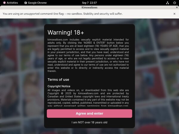 Kimswallows.com Sex Movies