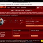 Lady Gold Fetishdiva Promo Link Code