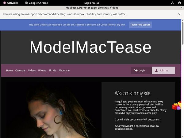 Mactease.modelcentro.com Pass Premium