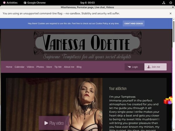 Missvanessa.modelcentro.com Trial Free