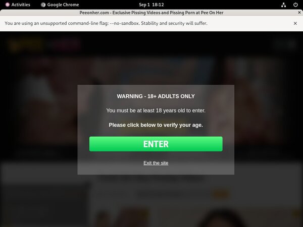 New Pee On Her Promo Code