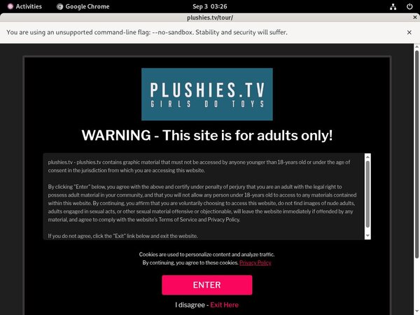 Plushies.tv Porn Login