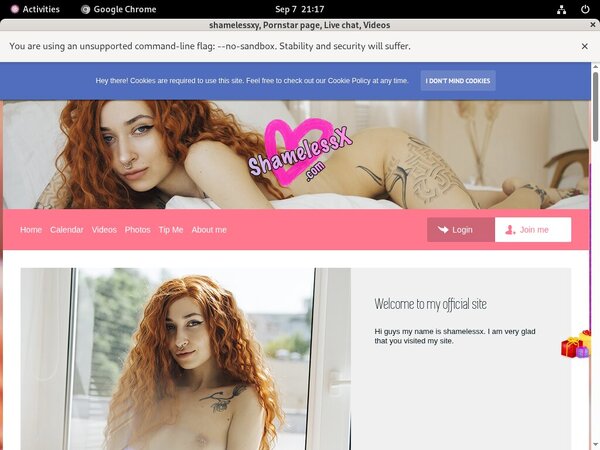 Shamelessxy Discount Membership