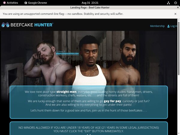 Trial Membership Beef Cake Hunter Free