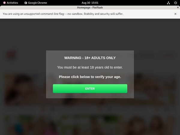 Fist Flush Discount Join Page