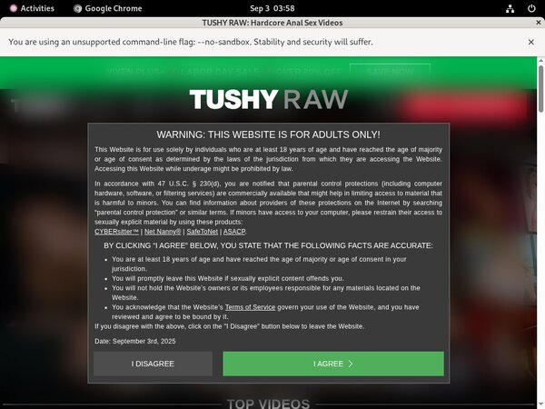 Tushyraw.com Trial Membership
