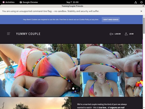 YummyCouple Account And Passwords