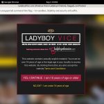 Ladyboy Vice Lingerie