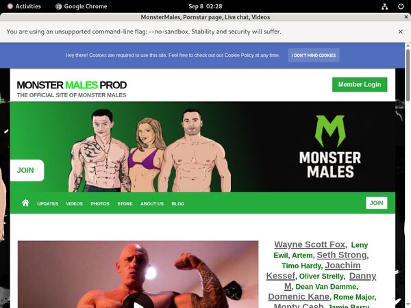 MonsterMales Sale