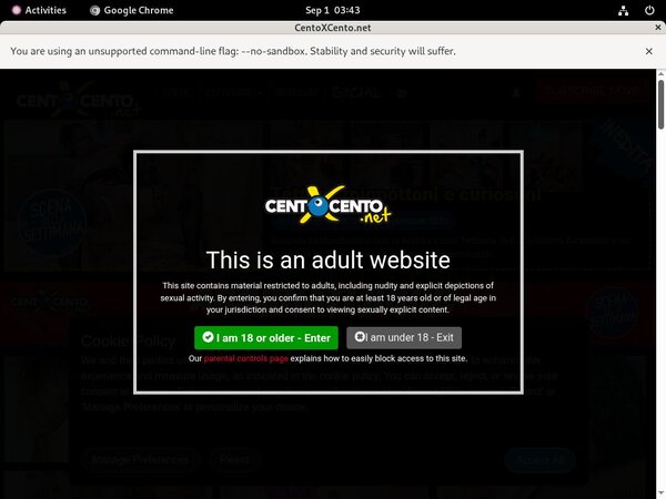 Cento X Cento Free Premium Account