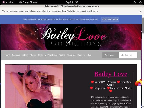 Bailey Love Sign Up Again