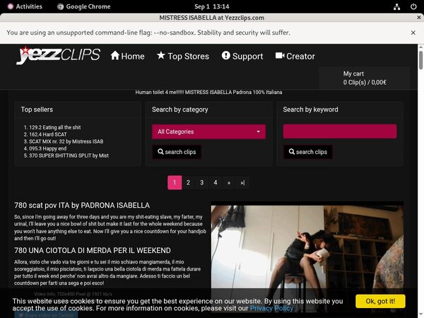 MistressIsabella Free Trial Pw